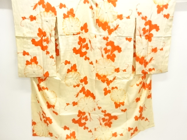 Japanese Kimono / Chirimen Kinsha Silk